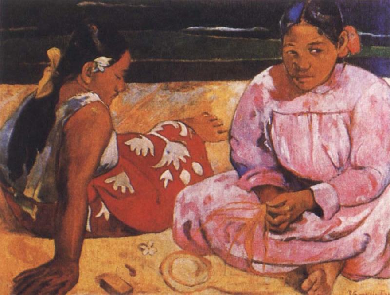 Paul Gauguin Tahitian Women oil painting image